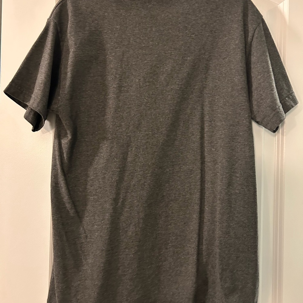 FMF Men's Charcoal and Orange Graphic Tee - Picture 2 of 2